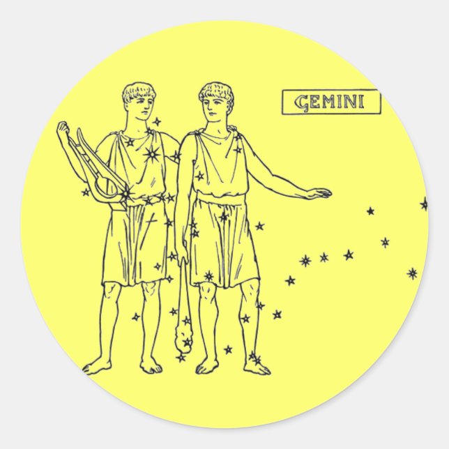 Gemini Sticker (Vorderseite)