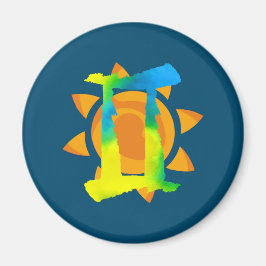 Gemini Sun Magnet