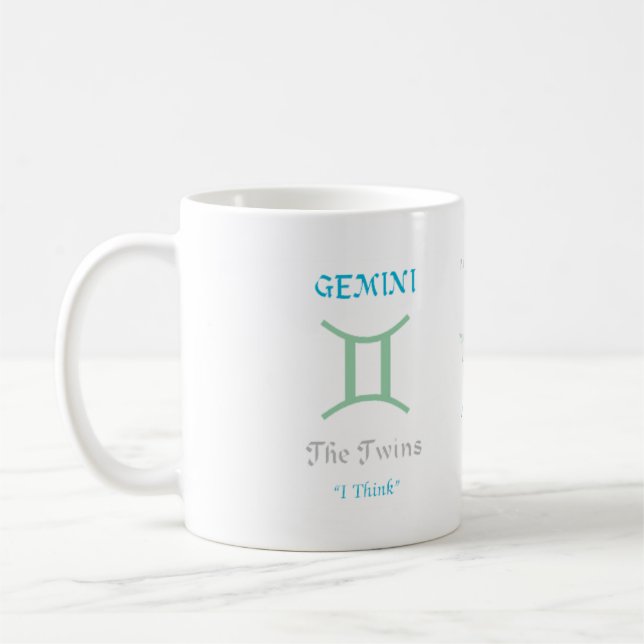 Gemini-Tasse Kaffeetasse (Links)