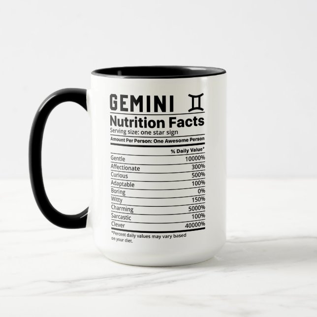 Gemini-Tasse Tasse (Links)