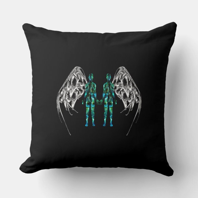 Gemini – The Twin Currents Kissen (Vorderseite)