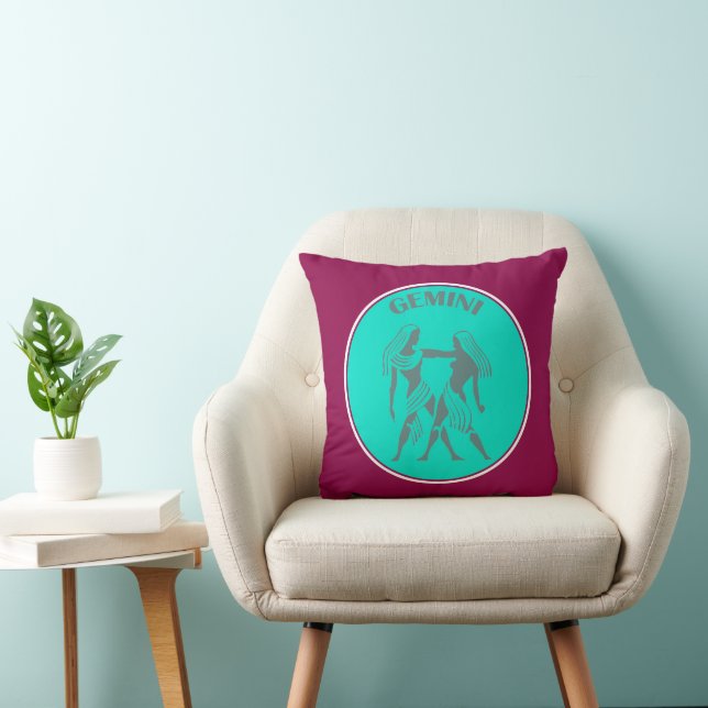 Gemini Throw Kissen (Stuhl )