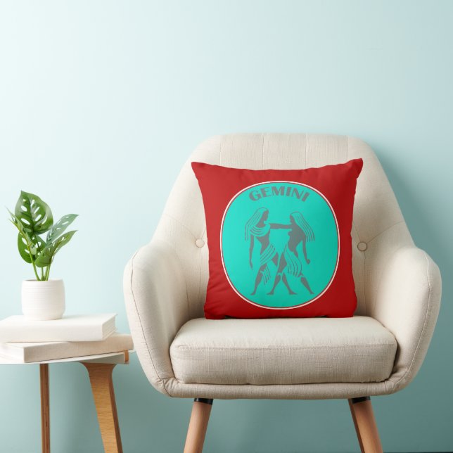 Gemini Throw Kissen (Stuhl )