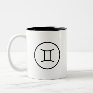 Gemini Twins Horoscope Zodiac Signature Tasse