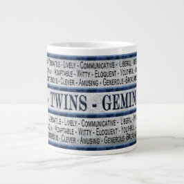 GEMINI - TWINS - KAFFEE/SOUP/JUMBO-TASSE - TEXT Jumbo-Tasse