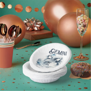 Gemini Twins Zodiac ThemenGeburtstagsparty Pappteller