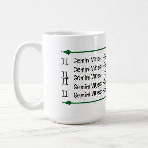 Gemini Vibes Tasse