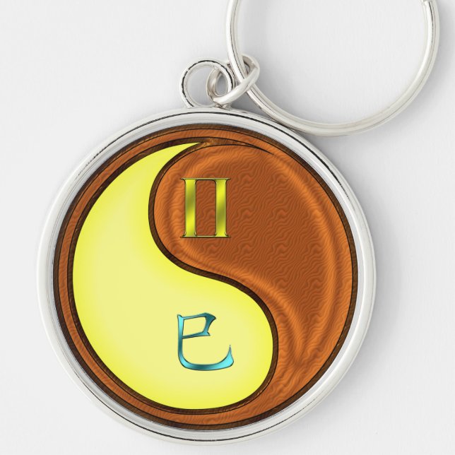 Gemini & Wood Schlange Schlüsselanhänger (Vorne)