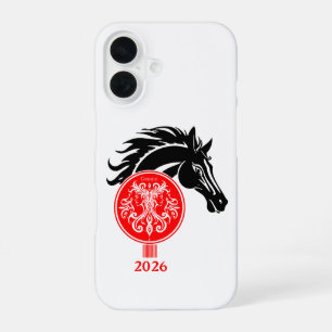 Gemini x Jahr des Pferdes 2026 iPhone 16 Hülle