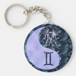 Gemini Yin Yang Schlüsselanhänger