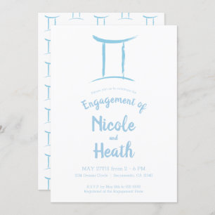 GEMINI Zodiac Blue Astrologie Mai Verlobung Juni Einladung