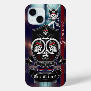 Gemini, zodiac, Geburt, Design, Classic, Pirate Case-Mate iPhone Hülle