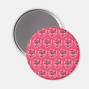 Gemini Zodiac Kokette Herz Geburtstagskuchen Magnet