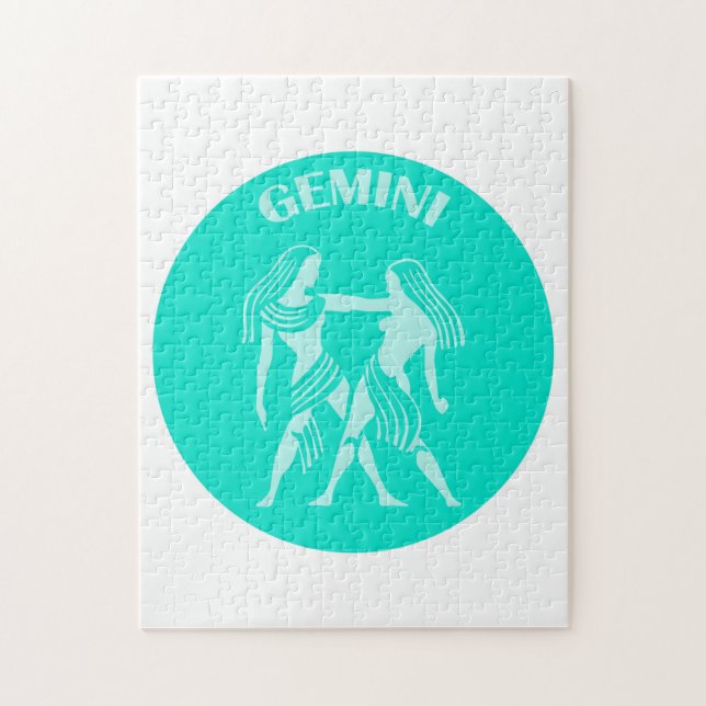 Gemini, Zodiac Sign, Horoscope, Astrology Puzzle (Vertikal)
