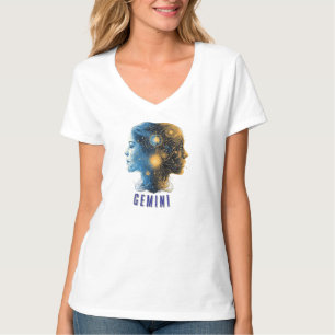 Gemini Zodiac Sign T-Shirt