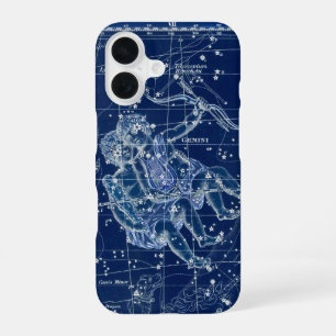 Gemini Zodiac Signierung Vintage Illustration iPhone 16 Hülle