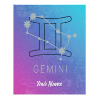 Gemini Zodiac Star Zeichenfarben Horoskop