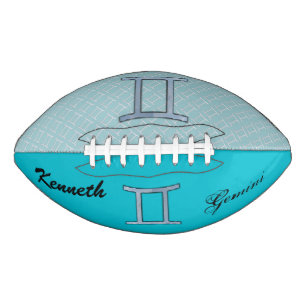 Gemini Zodiac Symbol Element von Kenneth Yoncich Football