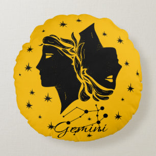Gemini Zodiac Throw Kissen