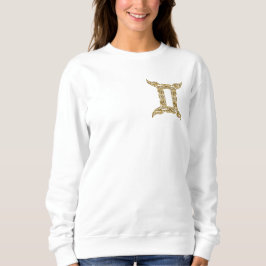 Gemini Zodiac - Tribal Gold Sweatshirt