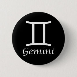"Gemini" Zodiac-Zeichen Button