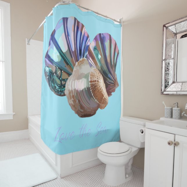 Gemische Duschvorhang (Beispiel)