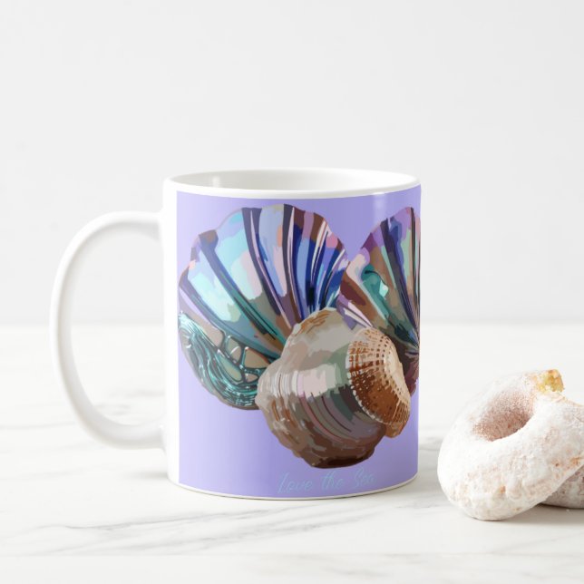 Gemische Kaffeetasse (Mit Donut)