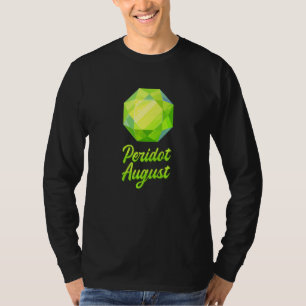 Gemische Wertvoll Stones Minerals Gemstones Perido T-Shirt