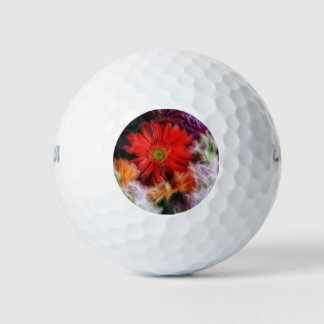Gemischte Blume Golfball