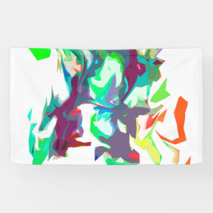 Gemischte Farben Banner