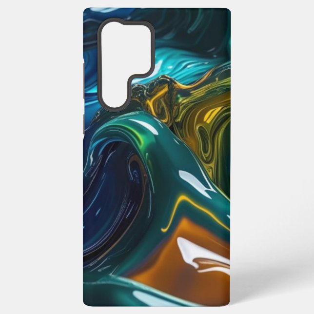 Gemischte Flüssigkeiten Samsung Galaxy Hülle (Rückseite)