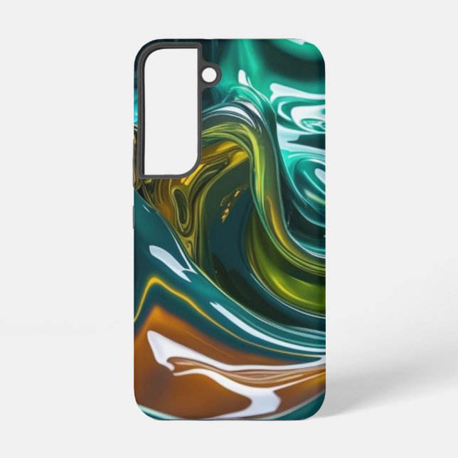 Gemischte Flüssigkeiten Samsung Galaxy Hülle (Rückseite)