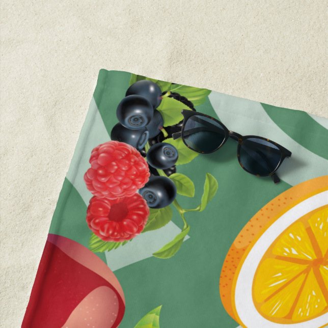 Gemischte Früchte 7 Strandtuch (Beispiel)