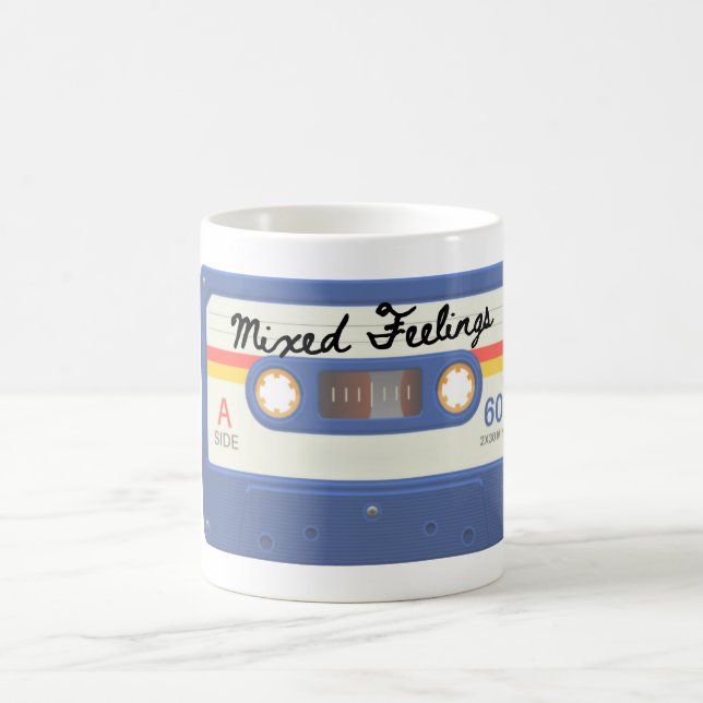 Gemischte Gefühle-Tasche Kaffeetasse (Mittel)