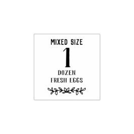 Gemischte Größe | Anzahl Eier | Briefmarke Eier Gummistempel