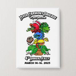 Gemischte Harmony Brigade of New England 2025 Button