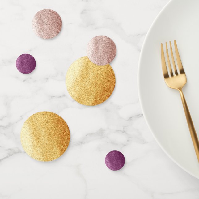 Gemischte Jewel Tones Konfetti (Gruppe)