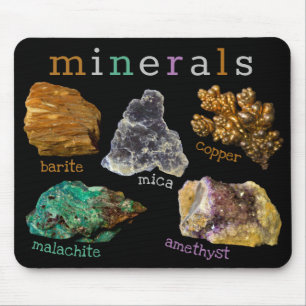 Gemischte Mineralien Rock Nature Fotografy Mousepad