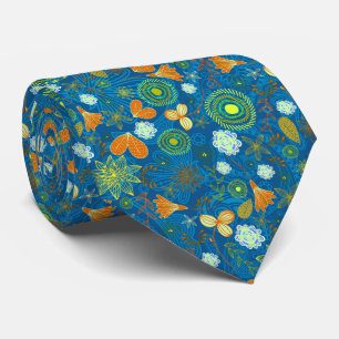 Gemischte Paisley-Blumen-Muster Krawatte