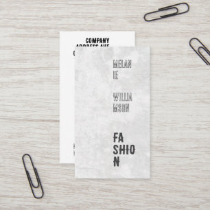 Gemischte Schrift Kreatives Layout Visitenkarte