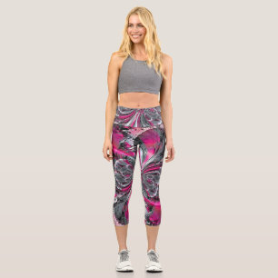 Gemischte Signale Capri Leggings