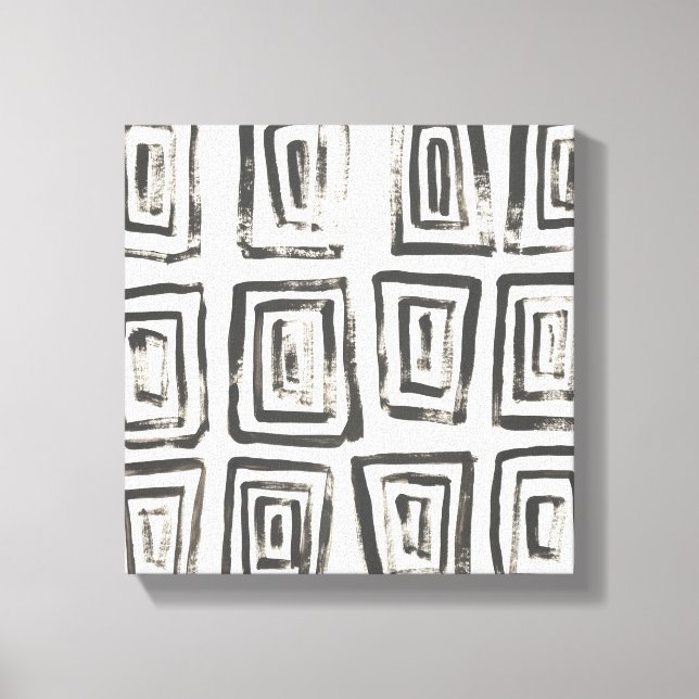 Gemischte Signale IV Leinwanddruck (Vorderseite)