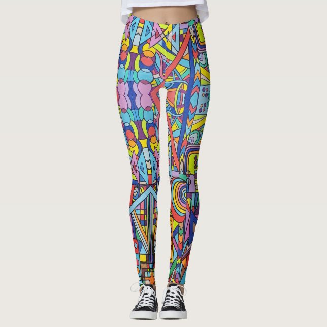 Gemischte Signale Leggings (Vorderseite)