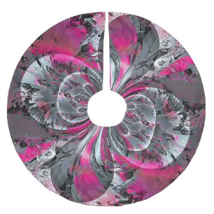 Gemischte Signale Polyester Weihnachtsbaumdecke