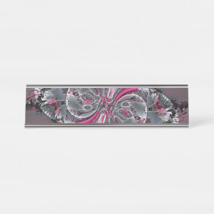 Gemischte Signale Schreibtischnamensplakette