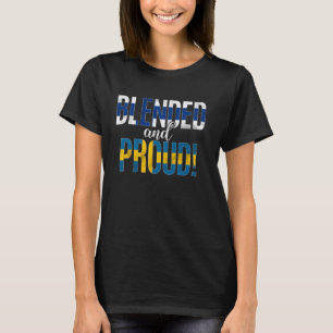 Gemischte und stolz Nationalität halb finnisch hal T-Shirt