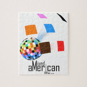 Gemischtes amerikanisches Leben Puzzle