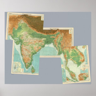 Gemischtes Indien Poster