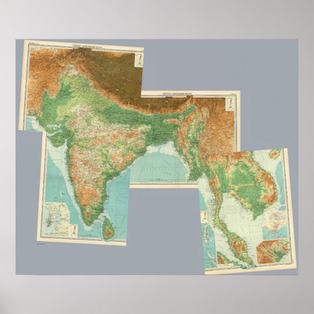 Gemischtes Indien Poster (Vorne)