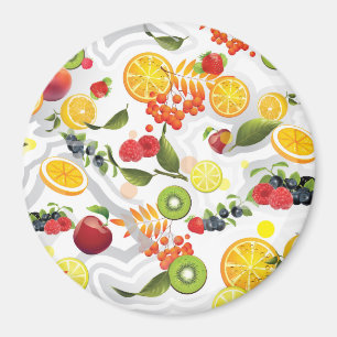 Gemischtes Obst 5 Magnet